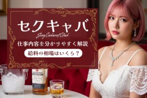 セクキャバとは？仕事内容・給料・メリット・デメリットなどを解説