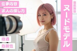 ヌードモデルってどう？仕事内容・待遇・求人の探し方・危険性を解説