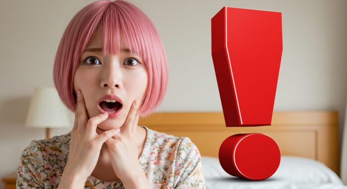 驚く風俗嬢