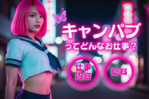 キャンパブとは？仕事内容・給料・ピンサロとの違いなどを解説