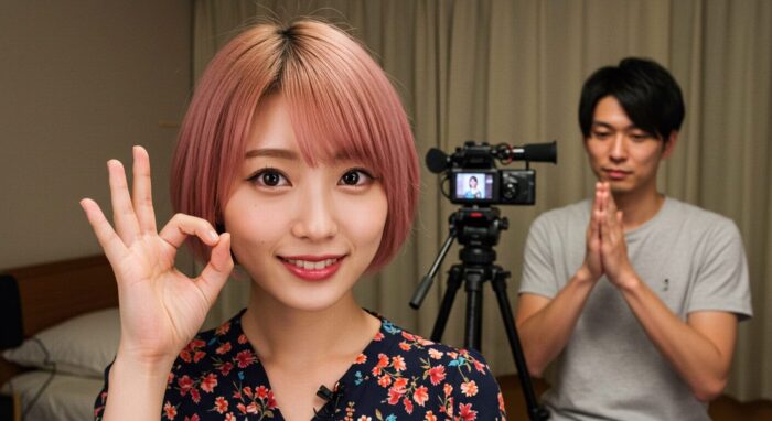 撮影を許可する風俗嬢