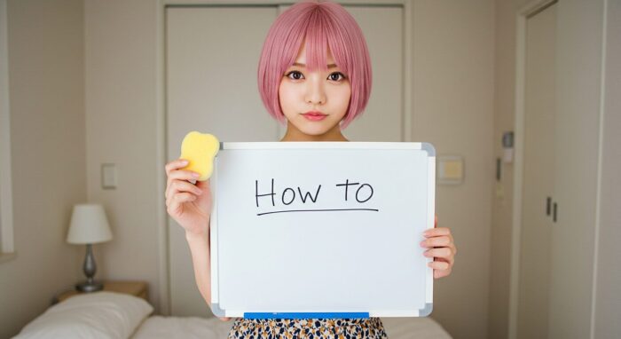 海綿の使い方