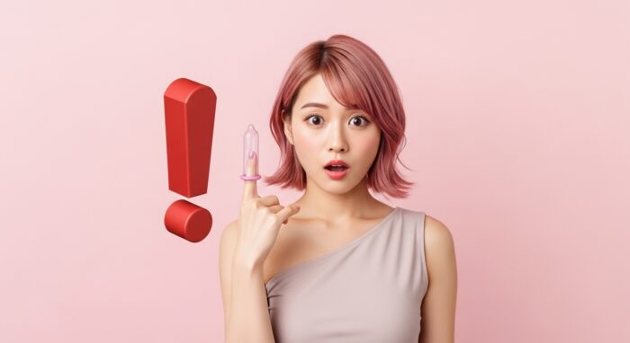 指用コンドームの注意点