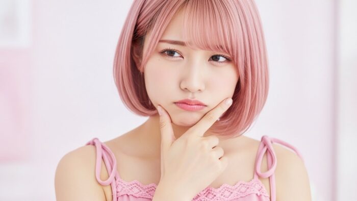 不満げな風俗嬢