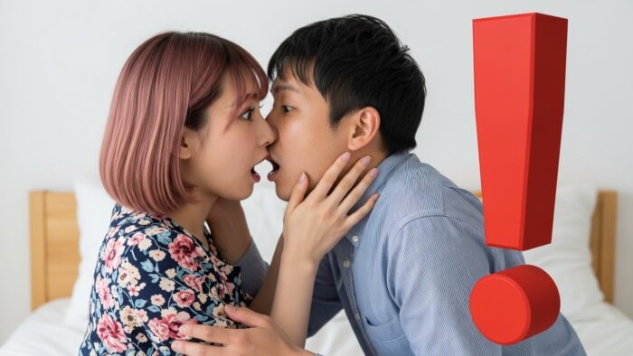 キスをする際の注意点