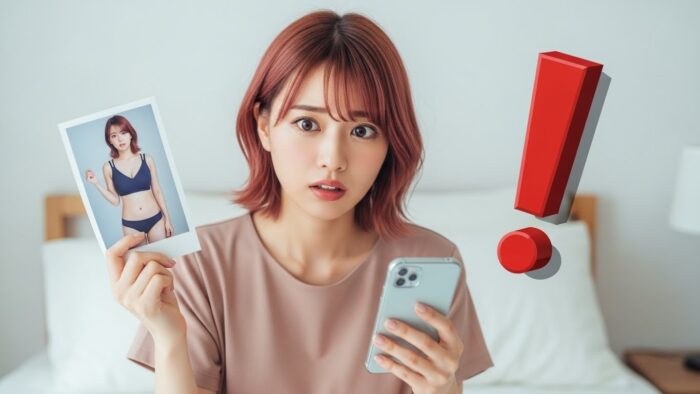 エロ写メ販売のリスク・注意点