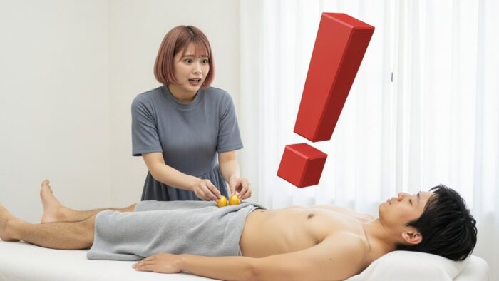 睾丸マッサージの注意点