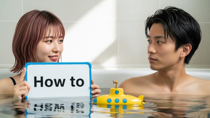 潜望鏡のやり方