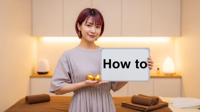 睾丸マッサージのやり方