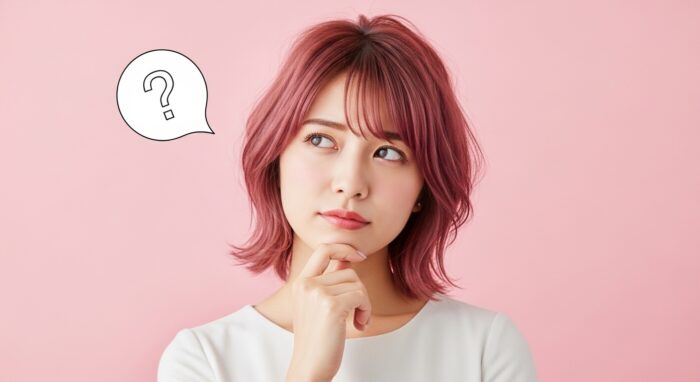 考える女性