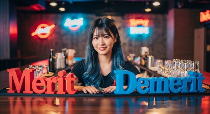 ガールズバーで働くメリット・デメリット