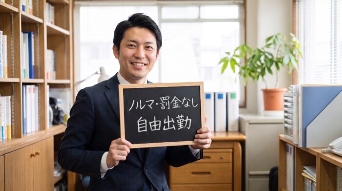 「ノルマなし・自由出勤」を掲げる風俗店の店長