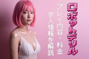 ロボットデリヘルとは？プレイ内容・料金・求人情報などを解説