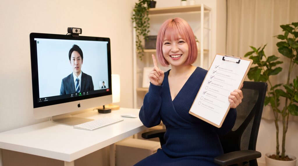 風俗のオンライン面接で聞かれること