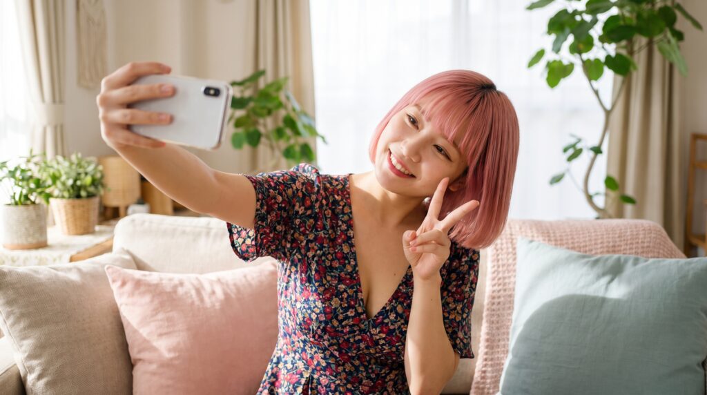 写メ面接で合格率を上げる写真の撮り方のコツ