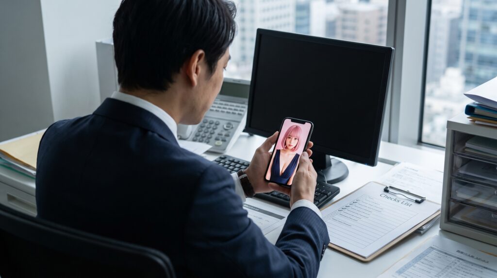 写メ面接で実はチェックされている意外なポイント